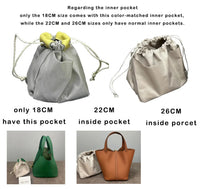 MENDY Women Bags Handbags Bucket Bag Real Leathe Fashion Tote Bag Genuine Leather Luxury Desginer Big Size Large Lady Hand Bags Quick Pick Grocers