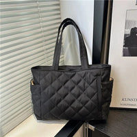 Rectangular Large Capacity Single Shoulder Bag for Commuting To Work Korean Style Women's Tote Bag Lightweight Casual Handbag Quick Pick Grocers
