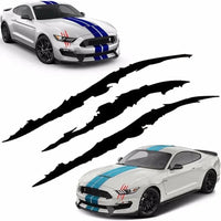 Monster Claw Car Stickers Automobile Hood DIY Vehicle Headlight Refit Reflective Vinyl Decal Ghost Paw Scratches Auto Decoration Econic Blanks