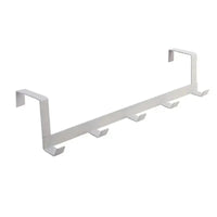 Hooks Over The Door 5 Hooks Home Bathroom Organizer Rack Clothes Coat Hat Towel Hanger Bathroom Kitchen Accessories Econic Blanks