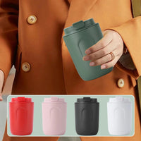 Mini Thermos Bottle Coffee Mug Stainless Steel Cup Thermal Leakproof Vacuum Flask Double Wall Tumbler Insulated Travle Drinkware Quick Pick Grocers