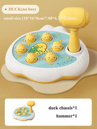 Duck/Frog/Pig Baby Toy Montessori Learning Game Educational Puzzle Gift for 12 24 Months Toddler Boy/Girl with Hammer Quick Pick Grocers