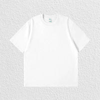 Pure White 260g Heavy T-shirt Men's Summer Pure Cotton Short-sleeved New Men's and Women's Streetwear Quick Pick Grocers