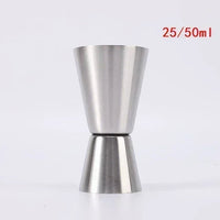 Double Side Measuring Cup Cocktail Drink Wine Shaker Stainless Mojito Bar Accessories kitchen gadget Bar Tools  cocktail shaker Quick Pick Grocers