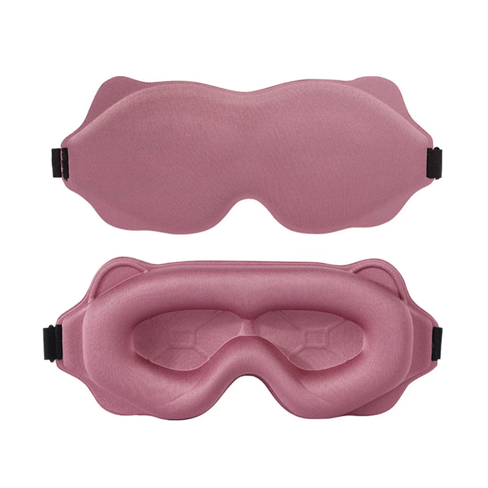 3D Sleeping Mask Block Out Light Sleep Mask For Eyes Soft Sleeping Aid Eye Mask for Travel Eyeshade Night Breathable Slaapmasker Quick Pick Grocers