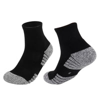 6 pairs Outdoor sports socks Thickened towel bottomed hiking socks Sweat-absorbing short tube sports running socks Men Socks Quick Pick Grocers