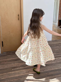 Humor Bear Kids Clothing Summer Polka Dot Skirt Fashion Casual Vest Princess Dress Comfort Children Girl's dress Quick Pick Grocers