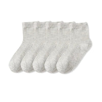 5 Pairs/Lot Children Socks Boy Girl Cotton Fashion Breathable Mesh Socks Spring Summer High Quality 1-12Years Kids Birthday Gift Quick Pick Grocers