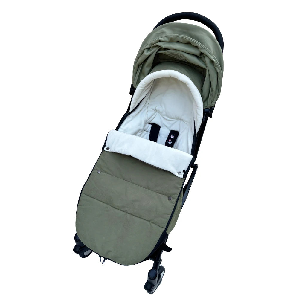 Universaln Stroller Footmuff Compatible with all YOYO Strollers and Bugaboo strollers - Windproof, Waterproof & Thermal Warm Purest Peak