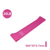 Portable Fitness Workout Equipment Rubber Resistance Bands Yoga Gym Elastic Gum Strength Pilates Crossfit Women Weight Sports Econic Blanks