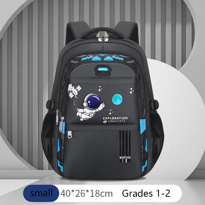 Kids Backpack Children School Bags for Boys Astronaut School Backpack Waterproof Primary Book Bag Mochila Infantil Purest Peak