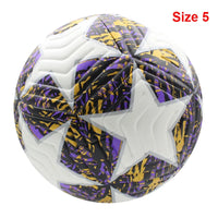 Standard Soccer Ball Professional Outdoors Sports Match Balls Training Seamless Football High Quality PU Material Size 5 Size 4 Quick Pick Grocers