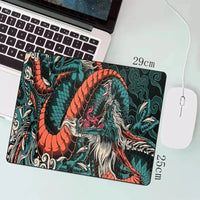 Japanese Dragon Large XXL Gaming Mousepad 900x400 700x300 Speed Desk Mat Anime Theme Keyboard Gamer Mouse Pad for Esports Quick Pick Grocers