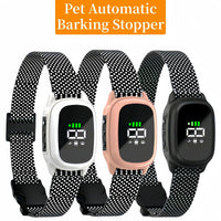YHLC Automatic Anti Barking Dog Collar, Rechargeable Bark Stopper, Stop Barkin, Electric Training Collar for Dog Quick Pick Grocers