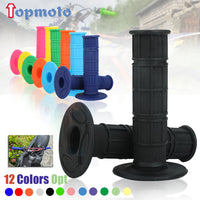 22mm 24mm Motorcycles Grip Dirt Bike Grips 7/8" Rubber Biker Scooter Handle Grip For Handlebar Mx Pillow Top Throttle 22mm Bar Quick Pick Grocers