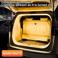 LED Car Trunk Light Strip – Automatic Sensor Ambient Light Bar, Waterproof Hidden Installation, Auto Interior Decor Accessory Econic Blanks