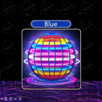Flying Ball Children's Hand Controlled Color LED Cosmic Globe 360 ° Rotating Suspension Ball Suitable for Indoor and Outdoor Toy Econic Blanks