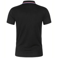 2025 Hot Sale Men's Summer Casual Breathable Comfortable Polo Shirt Men's Solid Color High Quality Short Sleeve T-Shirt Quick Pick Grocers