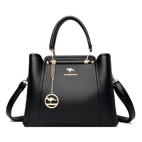 2024 Luxury Women Designer 3 Layers Shoulder Crossbody Sac Ladies Large Capacity Leather Handbags Shopper Brand Messenger Totes Quick Pick Grocers