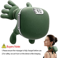 2025 Bionic Neck Shoulder Massager N7 Kneading Massager Shawl 3-Level Modes Neck Cervical Waist Leg Body Muscles Massage Pillow Purest Peak