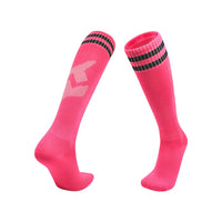 Loogdeel Football Socks Long Tube Knee Cotton Adults Children Legging Stockings Non-slip Soccer Baseball Running Sports Socks Quick Pick Grocers