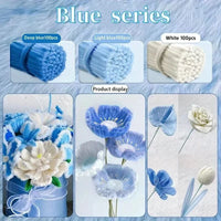 Chenille Stems 30cm Pipe Cleaners Craft Supplies DIY Art Handmade Flower Making Econic Blanks