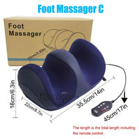 Extra Big Electric Foot Massager Hot Compress Shiatsu Kneading Leg Roller Kneading Calf Deep Relieve Fatigue Relaxation Muscle Purest Peak