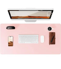 Large Mouse Pad,Office Desk Mat, Leather Desk Pad Protector, Non-Slip PU Leather Desk Blotter, Laptop Desk Pad Quick Pick Grocers