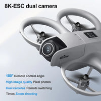 2025 GT3 RC Drone 8K 5G Professional HD Aerial Photography Obstacle Avoidance Remote Control Aircraft Dual Camera Quadcopter Toy Econic Blanks