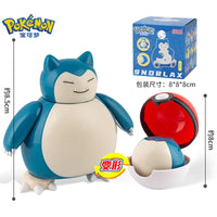 Pokemon Figures Toys Pocket Monsters Ball Model Pikachu Gengar Pokeball Dragonite Snorlax Pokeball Action Figures Toy Quick Pick Grocers