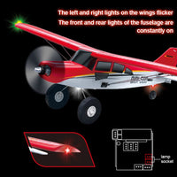M7 Moore Off-road Aircraft Qidi560 RC Plane EPP 4CH Remote Control Brushless Airplane with LED light Model Toys for Children Econic Blanks