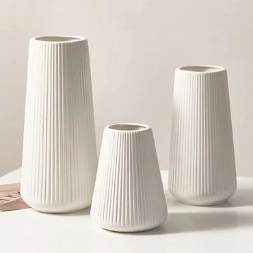 Elegant Nordic Flower Vase Durable Plastic Vase Ornaments, Flower Arrangement, Home Living Room Decoration,  Flower Creative Art Quick Pick Grocers