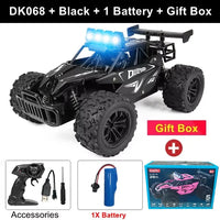 Remote Control Car RC Drift Racing 1:16 Vehicle Off Road Alloy 2.4G Radio High-Speed Trucks With LED Light Climbing Gift Kid Toy Econic Blanks