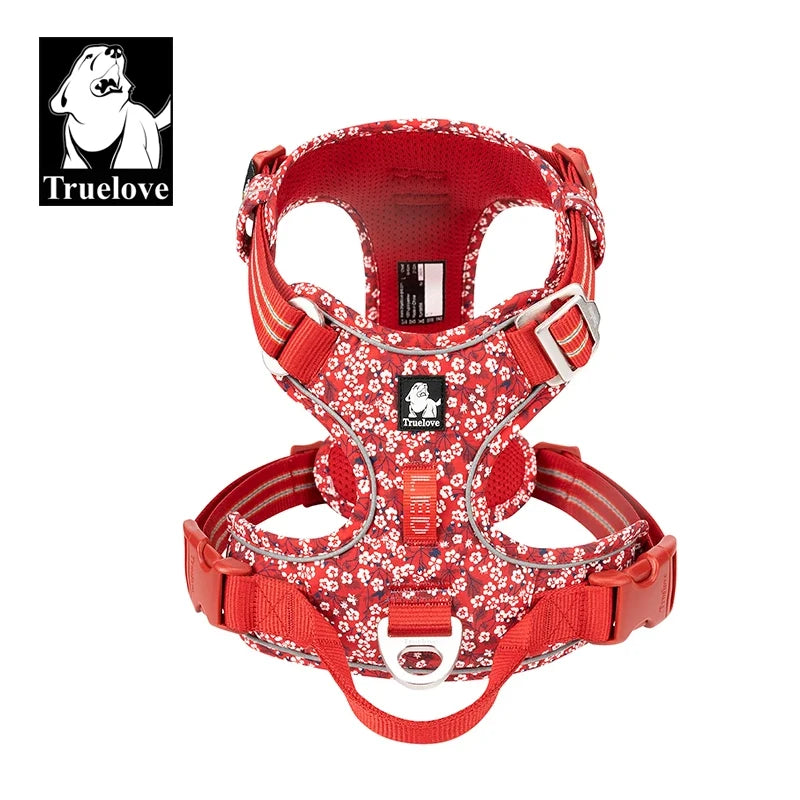 Truelove Pet harness Fashionable Nylon Durable Dog Harness Reflective Breathable Padded Training Vest Luxury Pet Accessories Quick Pick Grocers
