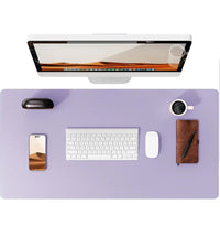 Large Mouse Pad,Office Desk Mat, Leather Desk Pad Protector, Non-Slip PU Leather Desk Blotter, Laptop Desk Pad Quick Pick Grocers