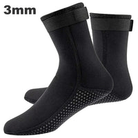 3mm&5mm Neoprene Diving Socks Non-slip Adult Warm Patchwork Elasticity Wetsuit Shoes Diving Surfing Boots Swimming Snorkeling Quick Pick Grocers