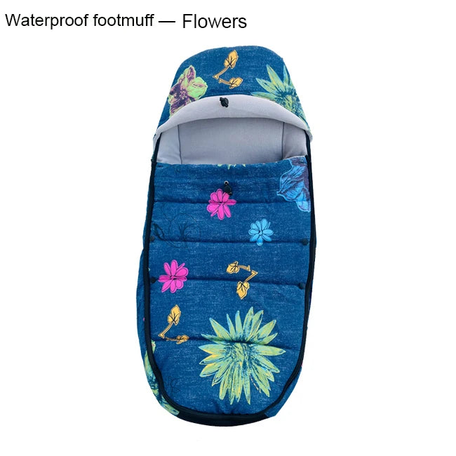 Universaln Stroller Footmuff Compatible with all YOYO Strollers and Bugaboo strollers - Windproof, Waterproof & Thermal Warm Purest Peak