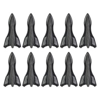 10Pcs Universal PU Rear Roof Shark Fins Spoiler Wing Kit Car Roof Spoiler Bumper Spoiler Shark Fin Diffuser Vortex Generator