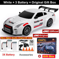 4WD RC Car Remote Control Cars 2.4G Radio High Speed Drift Racing Monster 4x4 Truck RTR Vehicle Toy Gift for Kids Children Econic Blanks