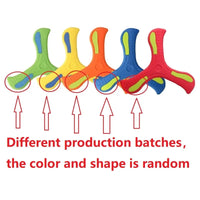 Soft Three-Leaf Boomerang Toy for Kids & Adults – Safe Outdoor Flying Game Econic Blanks