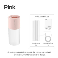 KINSCOTER Ultrasonic Air Humidifier 300ml 2000mAh Battery USB Sprayer Diffuser Releases Smooth Water Mists for Home Office Quick Pick Grocers