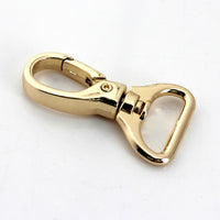 1piece Metal Carabiner Snap Hook Trigger Lobster Clasp Clip Swivel Spring Gate Leather Craft Pet Leash Bag Strap Belt Webbing Quick Pick Grocers