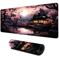 Night Moonlight large cool mouse pad laptop non-slip esports office desk mat game player mousepad mini PC desktop accessories Econic Blanks