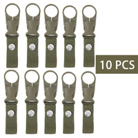 Webbing Buckle Hook Water Bottle Holder Clip Outdoor Nylon EDC Climb Carabiner Belt Backpack Hanger Camp Carabiner Belt Clip