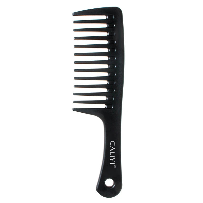 CALIYI Large Wide Tooth Comb Shower Smooth Hair comb for wet curly hair Durable Hair Brush Styling Tools Quick Pick Grocers