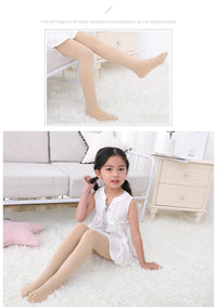 Spring/autumn candy color child tights for baby girl kids velvet white pantyhose stockings for infant student ballet dance socks Quick Pick Grocers