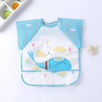 Waterproof EVA Full Sleeve Baby Bibs Children Apron Long Sleeve Feeding Smock Kids Eating Breastplate Infant Scarf Clothing Quick Pick Grocers
