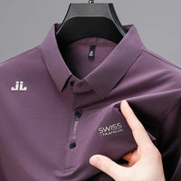 2026 New Men's Regular Fit Short Sleeve Polo Shirt Soft Comfortable Fabric Casual Sport Summer Fashion Top Tee Quick Pick Grocers