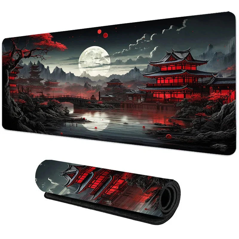 Night Moonlight large cool mouse pad laptop non-slip esports office desk mat game player mousepad mini PC desktop accessories Econic Blanks