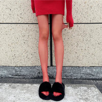 New Red Pantyhose Female Year Red Socks Tights Women Stockings Slim Lingerie Anti-hook Silk Velvet Wedding Bride's Leggings ## Quick Pick Grocers
